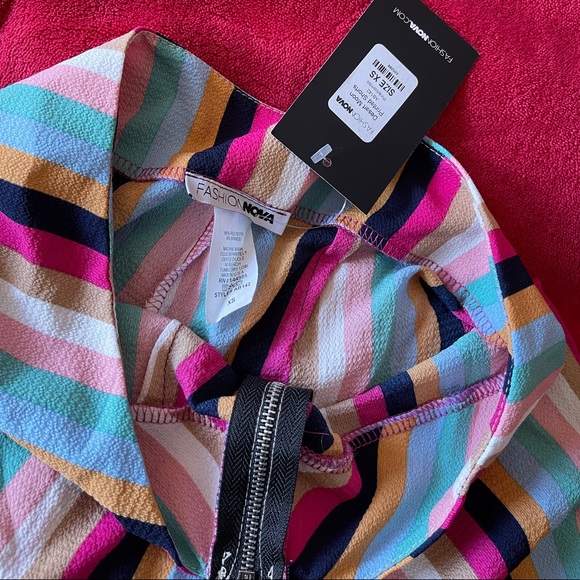 women’s striped shorts - Picture 3 of 3